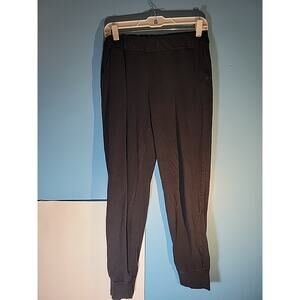 Oriane Womens Black Stretchy Lounge Pants W Pockets Size S